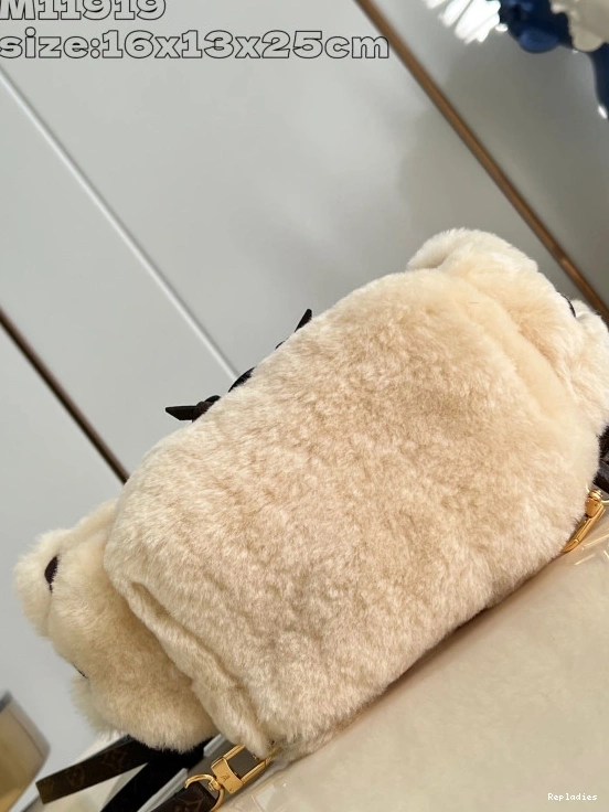Fake Louis Bags Nano Teddy Louis Vuitton Backpack Ski 0810